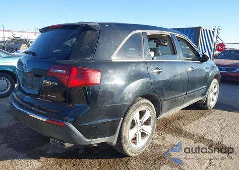 2012 Acura Mdx из США, поврежденный, VIN 2HNYD2H27CH505973